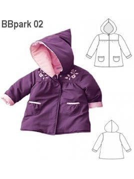PARKA CANESU BEBE FORRO INTERIOR,