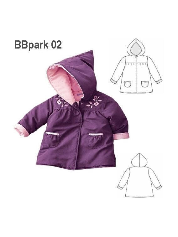 PARKA CANESU BEBE FORRO INTERIOR,