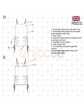 VESTIDO CORTO MUJER 2106