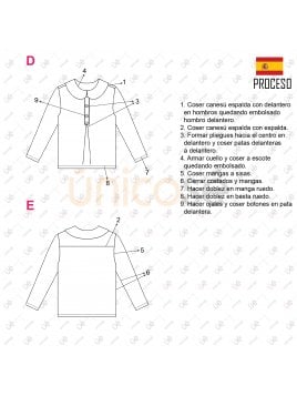 CAMISA CUELLO BEBE NIÑO 2101