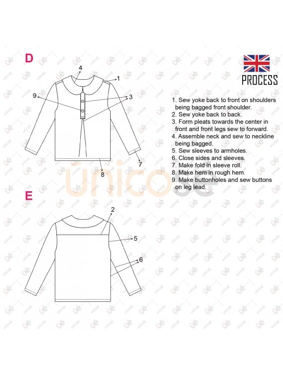 CAMISA CUELLO BEBE NIÑO 2101