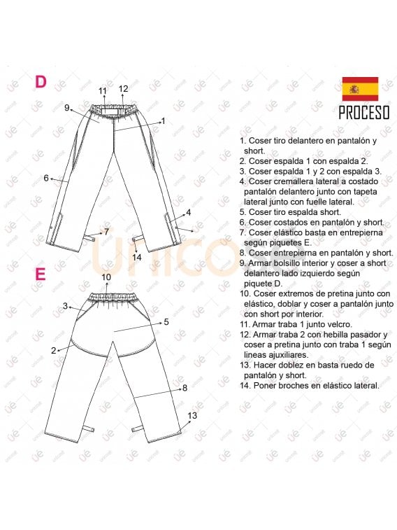 PANTALON TRABAJO RT 2110