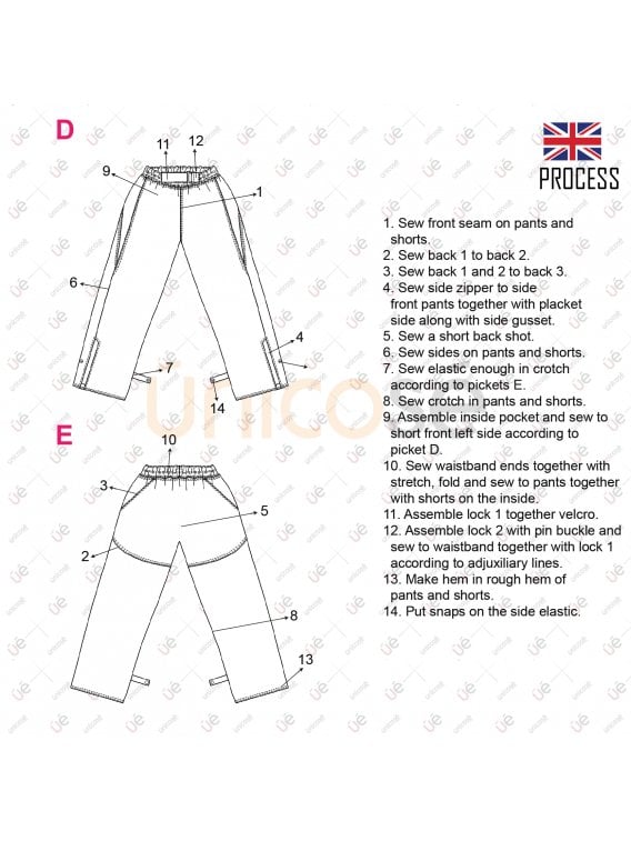 PANTALON TRABAJO RT 2110
