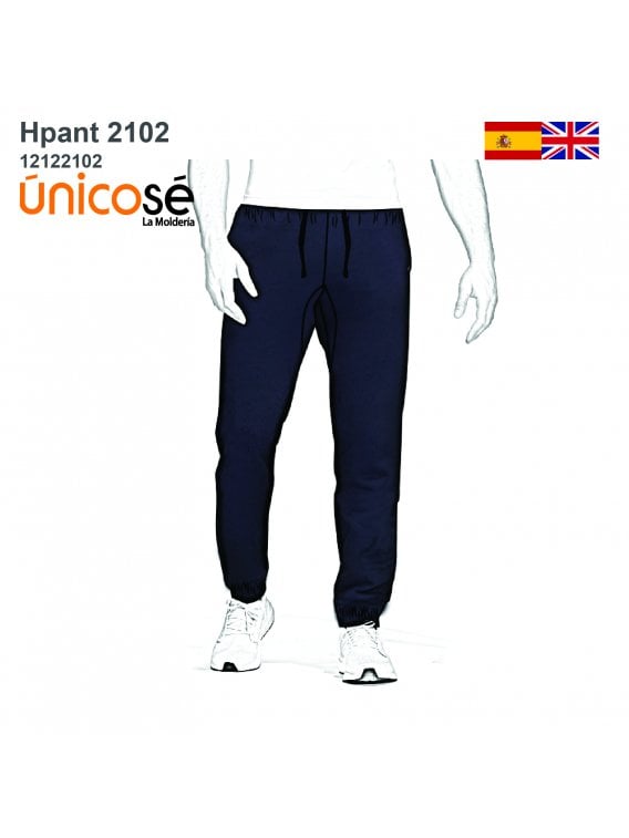PANTALON SIN COSTURA HOMBRE 2102