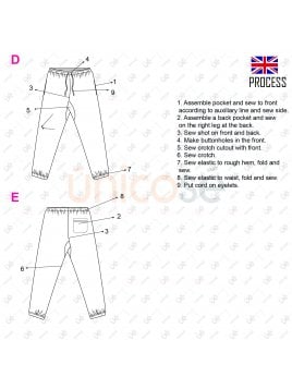 PANTALON SIN COSTURA HOMBRE 2102