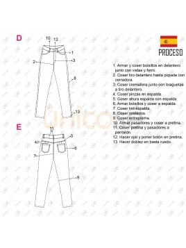 PANTALON JEANS MUJER 2106