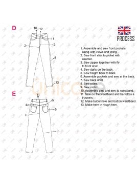 PANTALON JEANS MUJER 2106