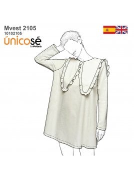 VESTIDO CORTO MUJER 2105