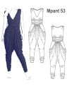 ENTERITO MODA BOLSILLOS MUJER, PRETINA A