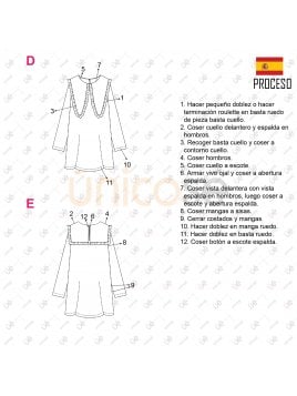 VESTIDO CORTO MUJER 2105