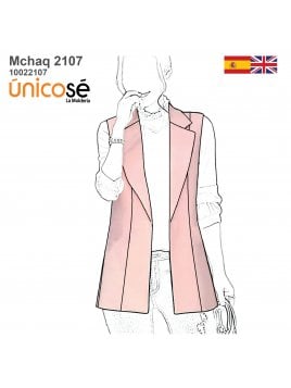 CHAQUETA SIN MANGAS MUJER 2107