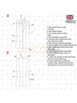 CHAQUETA SIN MANGAS MUJER 2107