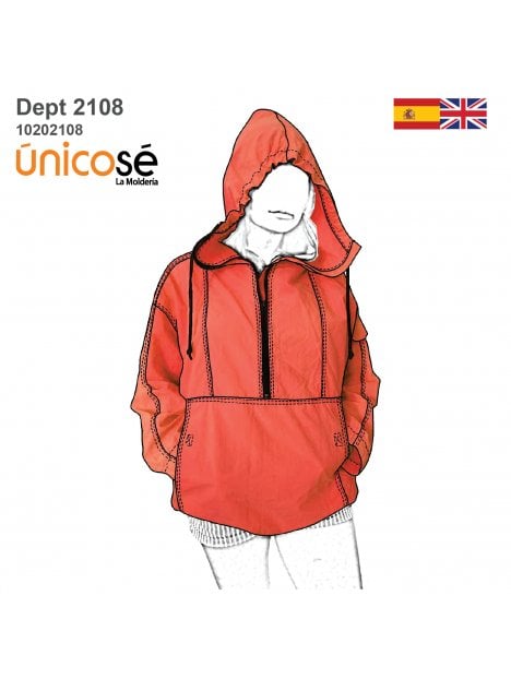 DEPORTE CORTAVIENTO OVERSIZE 2108