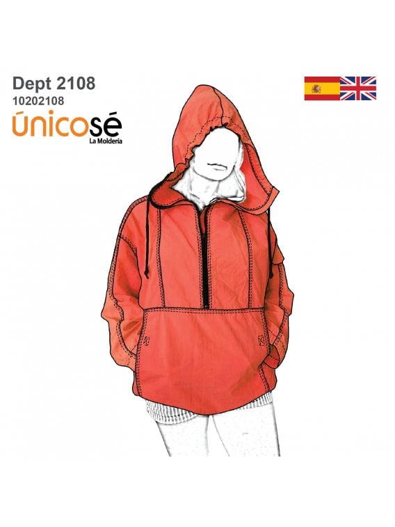 DEPORTE CORTAVIENTO OVERSIZE 2108