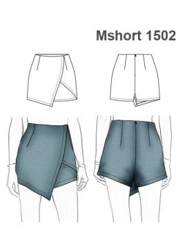 SHORT FALDA MUJER 1502