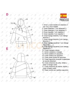 POLERON CORTES HOMBRE 2105