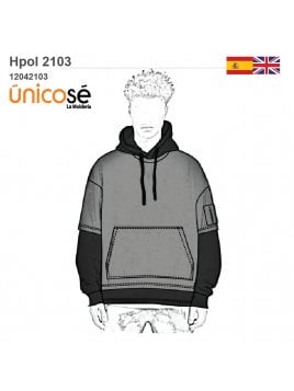 POLERON OVERSIZE HOMBRE 2103