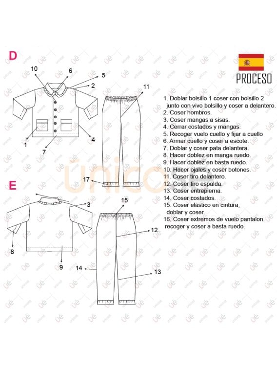 PIJAMA 2 PIEZAS NIÑA 2102