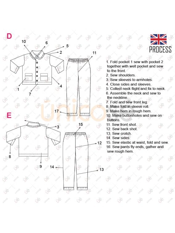 PIJAMA 2 PIEZAS NIÑA 2102