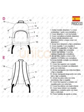 BOLSO MOCHILA ESCOLAR ACC 2108