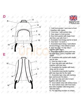 BOLSO MOCHILA ESCOLAR ACC 2108