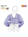 BLUSA CUELLO BEBE MUJER 2102