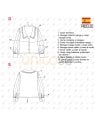 BLUSA CUELLO BEBE MUJER 2102