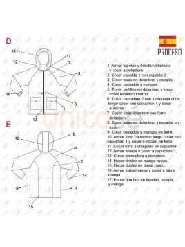 CHAQUETA IMPERMEABLE MUJER 2109