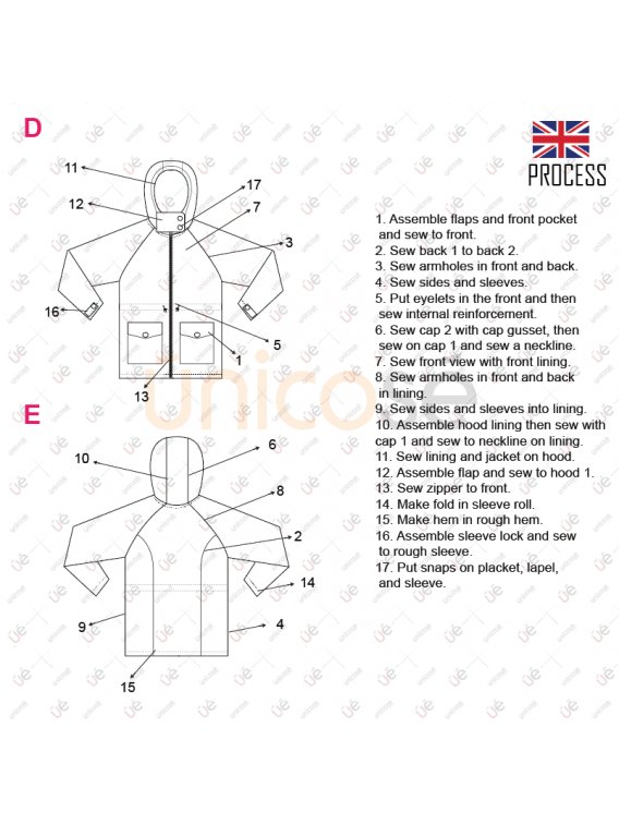 CHAQUETA IMPERMEABLE MUJER 2109