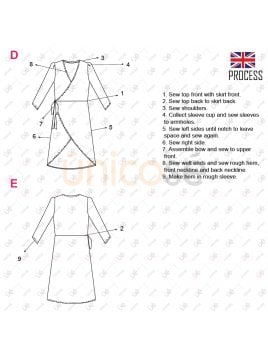 VESTIDO CRUZADO MUJER 2107