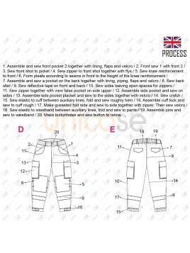 PANTALON BOMBERO RT 2112