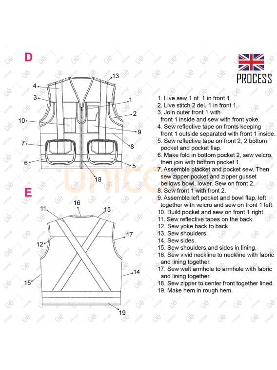 CHALECO GEOLOGO RT 2115