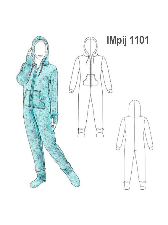 PIJAMA ENTERITO NIÑA 1101