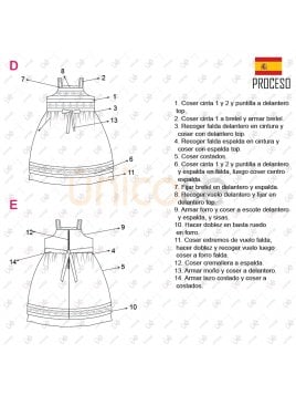 VESTIDO IMPERIO NIÑA 2102