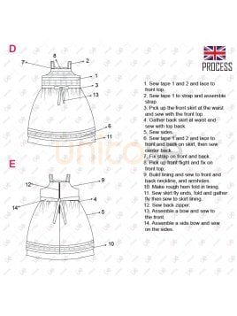 VESTIDO IMPERIO NIÑA 2102