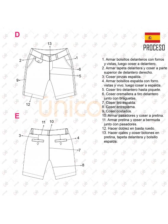SHORT AJUSTADO MUJER 2101