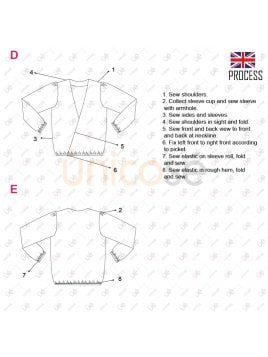 BLUSA CRUZADA MUJER 2104