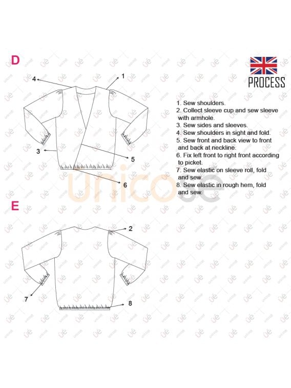 BLUSA CRUZADA MUJER 2104