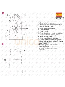 ABRIGO SIN MANGAS MUJER 2103