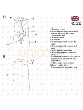 ABRIGO SIN MANGAS MUJER 2103