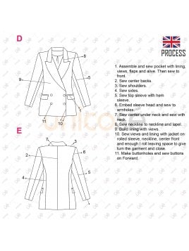 CHAQUETA BLAZER MUJER 2110