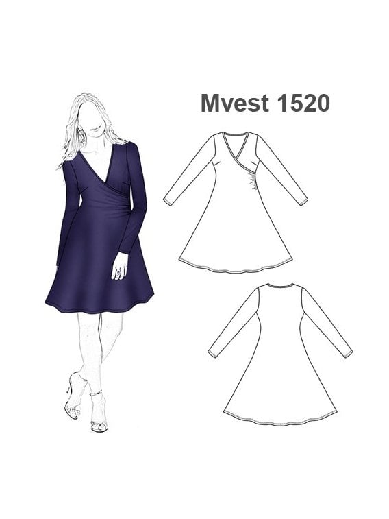 VESTIDO MANGA LARGA o CORTA  MUJER