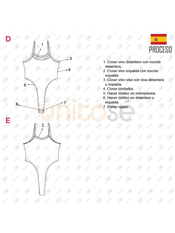 ENTERITO BODY MUJER 2103