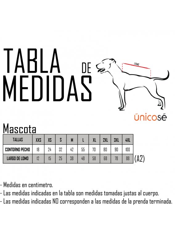 CAPA VESTIDO MASCOTA ACC 1432