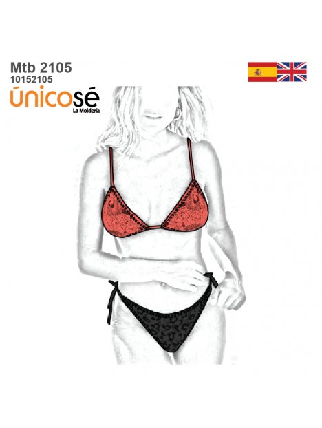 TRAJE DE BAÑO 2 PIEZAS MUJER 2105