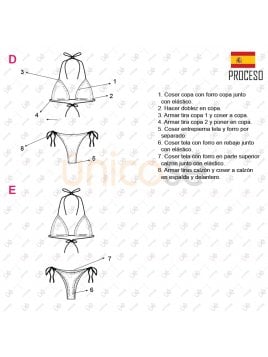 TRAJE DE BAÑO 2 PIEZAS MUJER 2105