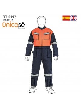 OVEROL DE TRABAJO UNISEX RT 2117