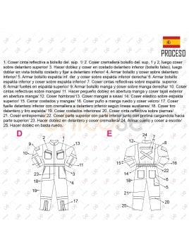 OVEROL DE TRABAJO UNISEX RT 2117