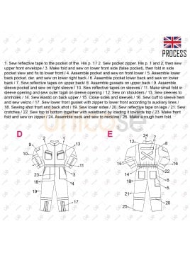 OVEROL DE TRABAJO UNISEX RT 2117