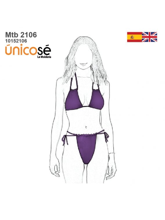 TRAJE DE BAÑO 2 PIEZAS MUJER 2106